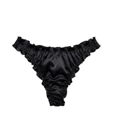 MOLODO Silk Thong Air Black Шовкові стрінги, чорні - Написати відгук