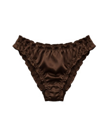 MOLODO Silk Slip-Panties Air Brown Шелковые слипы, коричневые - Написать отзыв