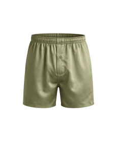 Molodo Men's Silk Boxers Game Changer Forest MossШелковые мужские трусы, оливковые - Написать отзыв