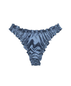 MOLODO Silk Thong Air Blue Шелковые стринги, голубые - Написать отзыв