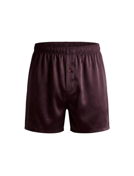 Molodo Men's Silk Boxers Game Changer Plum Шелковые мужские трусы, сливовые