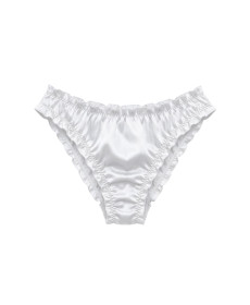 MOLODO Silk Slip-Panties Air Off White Шелковые слипы, молочные - Написать отзыв