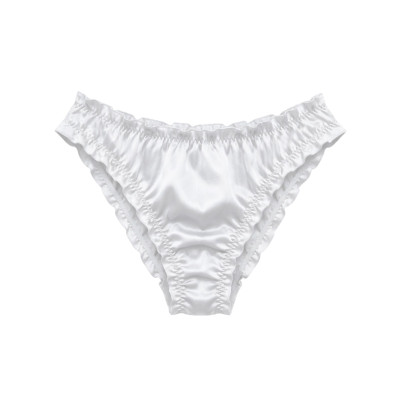 MOLODO Silk Slip-Panties Air Off White Шовкові сліпи, молочні