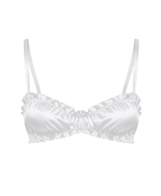Molodo Silk Bra Air Off White Шелковый топ, молочный - Написать отзыв