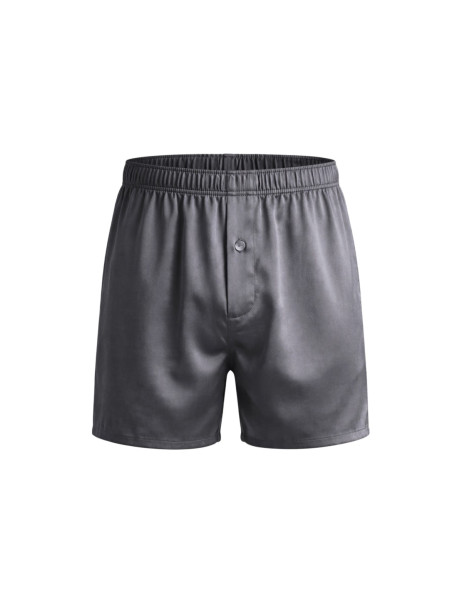 Molodo Men's Silk Boxers Game Changer Stone Grey Шовкові чоловічі труси, сірі