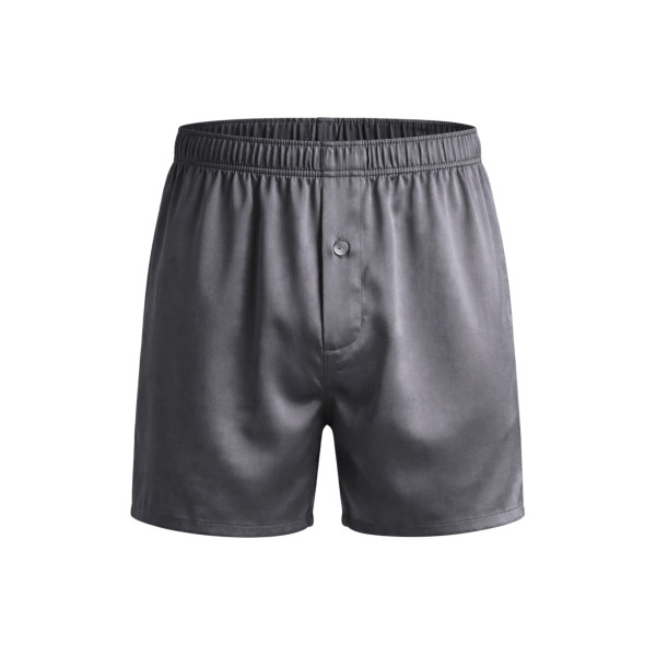 Molodo Men's Silk Boxers Game Changer Stone Grey Шовкові чоловічі труси, сірі