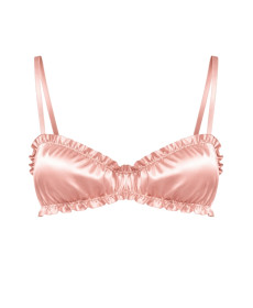 Molodo Silk Bra Air Powder Pink Шовковий топ, пудровий - Написати відгук