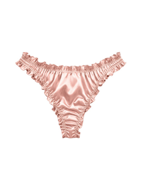 MOLODO Silk Thong Air Powder Pink Шовкові стрінги, пудрові