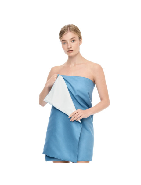 MOLODO Silk Body Towel Off White Шелковое полотенце для тела, молочное