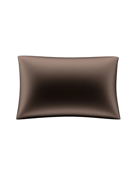MOLODO Silk Mulberry Pillowcase Brown Наволочка з 100% шовку, коричнева