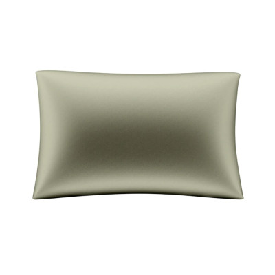 MOLODO Silk Mulberry Pillowcase Forest Moss Наволочка из 100% шелка, оливковая