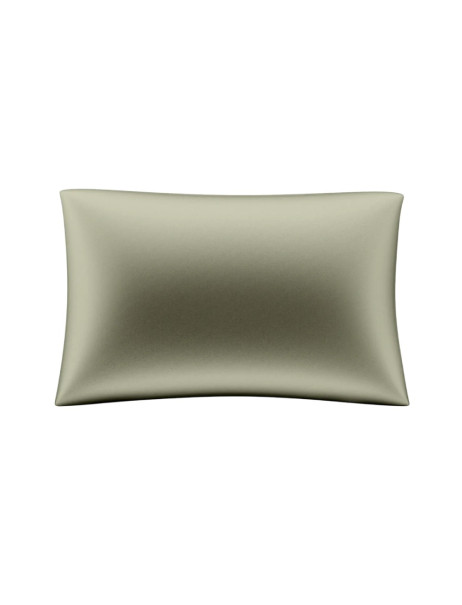 MOLODO Silk Mulberry Pillowcase Forest Moss Наволочка из 100% шелка, оливковая