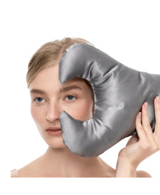 MOLODO Silk Anti-Aging Pillow Key Stone Grey Антивозрастная подушка против морщин вокруг глаз, серая - Написать отзыв