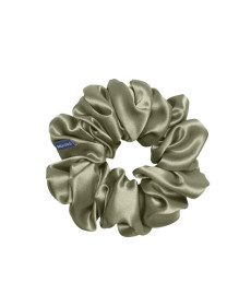 MOLODO Silk Scrunchie Maxi Forest Moss Объёмная резинка из шелка, оливковая - Написать отзыв