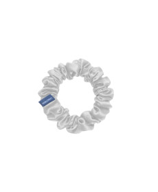 MOLODO Silk Scrunchie Midi Off White Шелковая резинка среднего размера, молочная - Написать отзыв