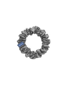 MOLODO Silk Scrunchie Midi Stone Grey Шовкова резинка середнього розміру, сіра - Написати відгук