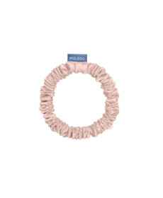 MOLODO Silk Scrunchie Mini Powder Pink Тонкая шелковая резинка для волос, пудровая - Написать отзыв
