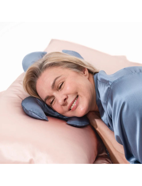 MOLODO Silk Mulberry Pillowcase Powder Pink Наволочка з 100% шовку, пудрова
