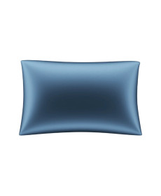MOLODO Silk Mulberry Pillowcase Blue Наволочка из 100% шелка, голубая - Написать отзыв