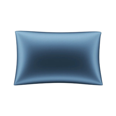 MOLODO Silk Mulberry Pillowcase Blue Наволочка из 100% шелка, голубая