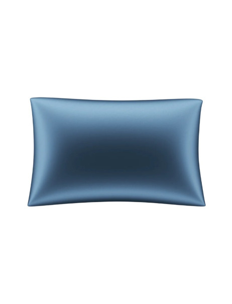 MOLODO Silk Mulberry Pillowcase Blue Наволочка из 100% шелка, голубая