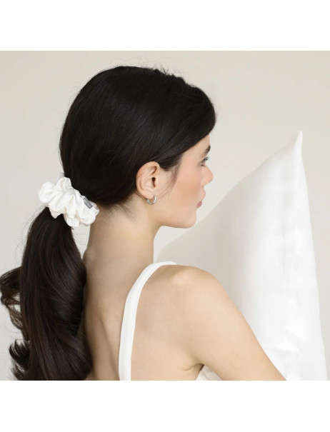 MOLODO Silk Mulberry Pillowcase Off White Наволочка из 100% шелка, молочная