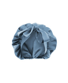 MOLODO Silk Night Cap Blue Шелковая шапочка для сна, голубая - Написать отзыв
