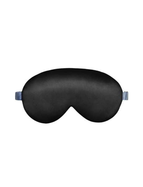 MOLODO Silk Mulberry Sleep Mask Black Шовкова маска для сну, чорна