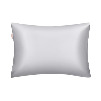 Mon Mou Soft Silk Pillowcase Pearl Gray Наволочка з натуральним 100% шовком (Перлинно-сірий) 
