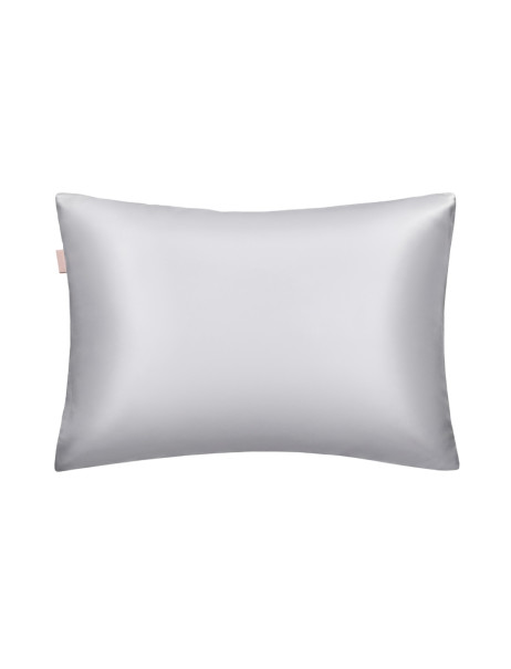 Mon Mou Soft Silk Pillowcase Pearl Gray Наволочка з натуральним 100% шовком (Перлинно-сірий)