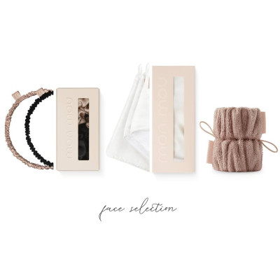 Mon Mou Face Selection Beige Набір аксесуарів для догляду за шкірою обличчя та шиї (бежевий)