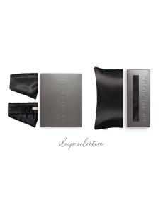Mon Mou Sleep Selection Black Шовковий набір для сну та відпочинку, чорний - Написати відгук