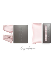Mon Mou Sleep Selection Pink Шовковий набір для сну та відпочинку, рожевий - Написати відгук