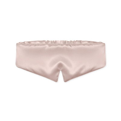 Mon Mou Pure Silk Mask Nude Шелковая маска для сна и отдыха (нюдовая)