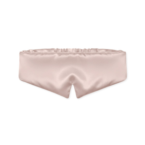 Mon Mou Pure Silk Mask Nude Шелковая маска для сна и отдыха (нюдовая)
