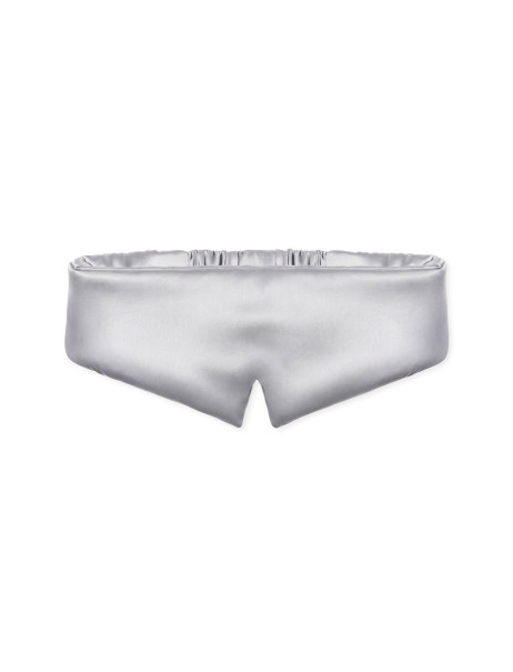 Mon Mou Pure Silk Mask Pearl Gray Шелковая маска для сна и отдыха (жемчужно-серая)