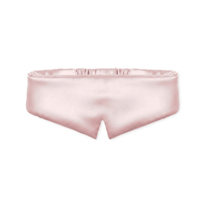 Mon Mou Pure Silk Mask Pink Шелковая маска для сна и отдыха (розовая)