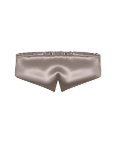 Mon Mou Pure Silk Mask Taupe Шелковая маска для сна и отдыха (серо-бежевая) - Написать отзыв