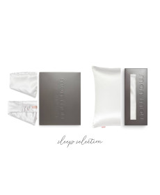 Mon Mou Sleep Selection White Шовковий набір для сну та відпочинку, білий - Написати відгук