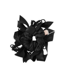 Mon Mou × Bobkova Silk Scrunchie Black Дизайнерская резинка из шелка Черный - Написать отзыв