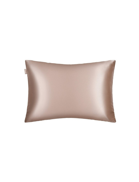 Mon Mou Soft Silk Pillowcase Beige Наволочка з натуральним 100% шовком (Бежевий)