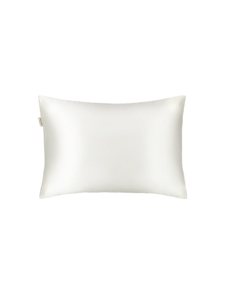 Mon Mou Soft Silk Pillowcase White Наволочка с натуральным 100% шелком (Белый)