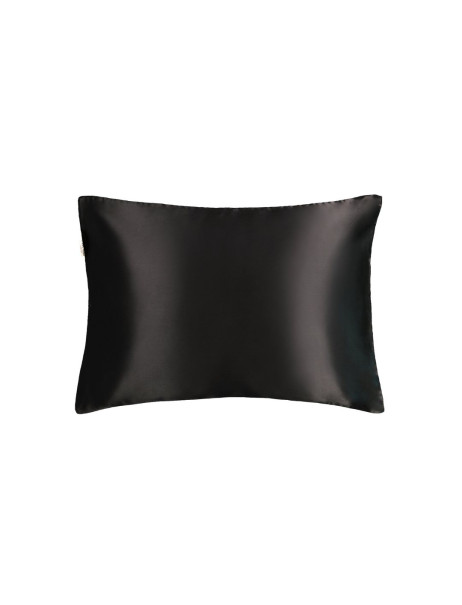 Mon Mou Soft Silk Pillowcase Black Наволочка з натуральним 100% шовком (Чорний)