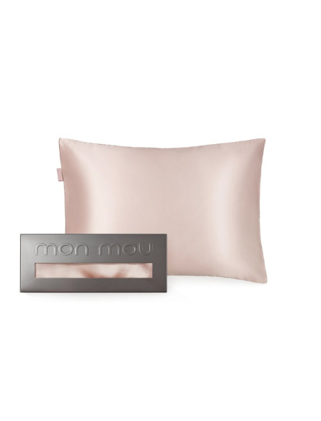 Soft Silk Pillowcase нюдовая наволочка Mon Mou