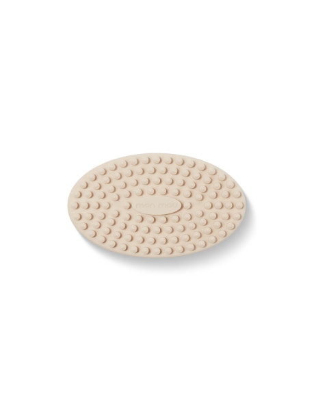 Mon Mou Soft Body Brush Nude Силіконова щіточка для очищення шкіри (Нюдовий)