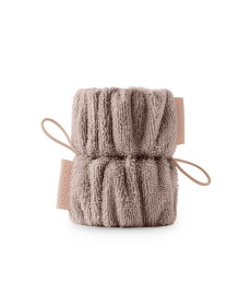 Mon Mou Soft Hands Bands Taupe Мягкие браслеты для умывания с шелковой вставкой (Серо-бежевый) - Написать отзыв