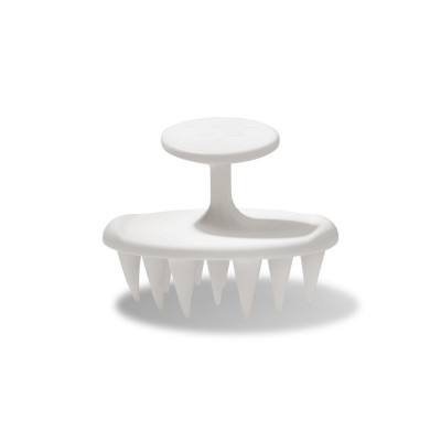 Mon Mou Soft Scrub Brush White Силиконовая щетка для очищения кожи головы (Белый)