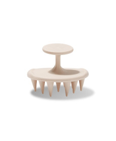 Mon Mou Soft Scrub Brush Nude Силиконовая щетка для очищения кожи головы (Нюдовый) - Написать отзыв
