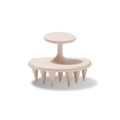 Mon Mou Soft Scrub Brush Nude Силиконовая щетка для очищения кожи головы (Нюдовый)