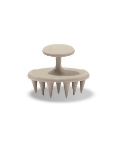 Mon Mou Soft Scrub Brush Taupe Силиконовая щетка для очищения кожи головы (Серо-бежевый) - Написать отзыв